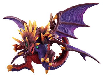 Puzzle & Dragons PuzzDra Collection DX [22688] (01 Meteor Volcano Dragon), Puzzle & Dragons, MegaHouse, Pre-Painted
